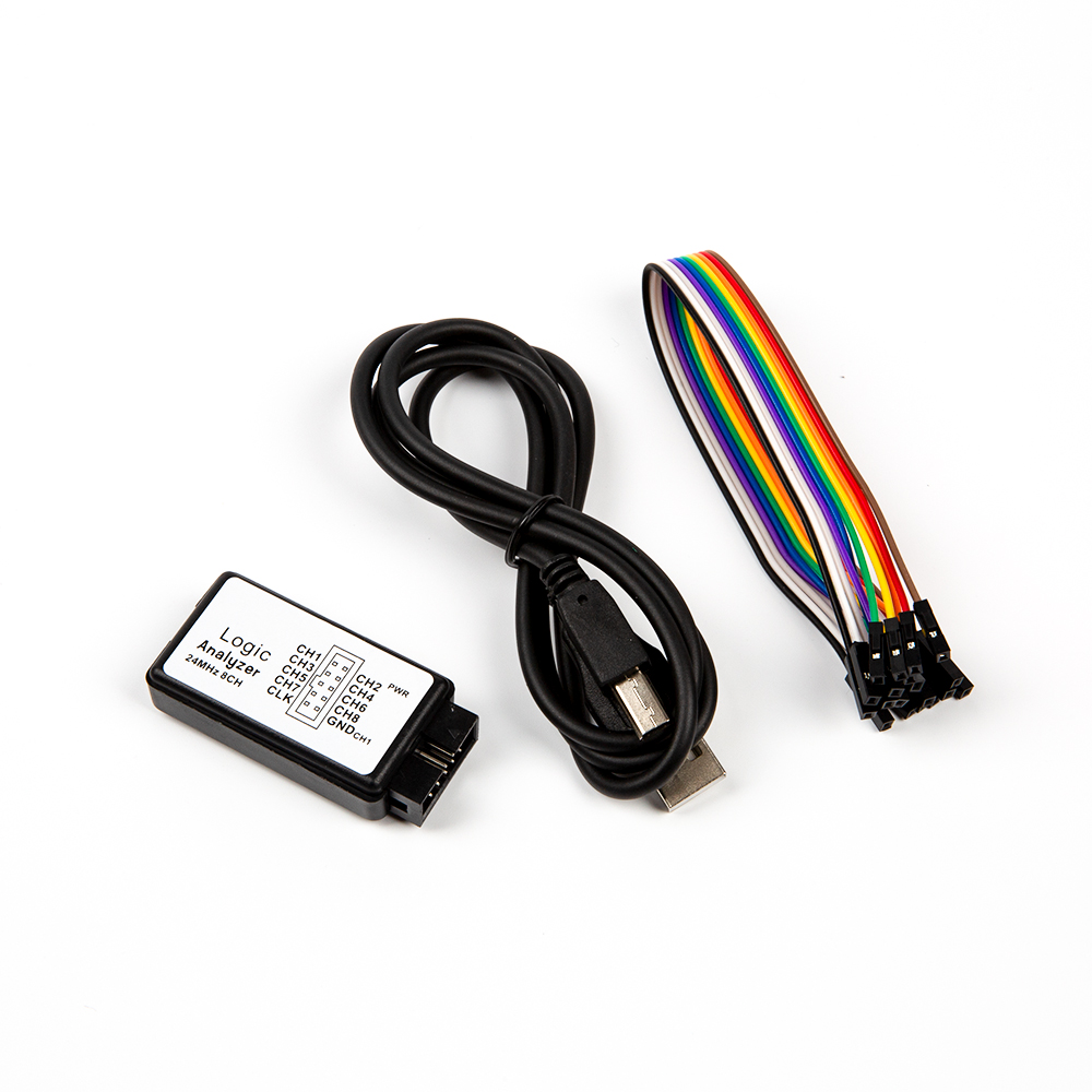 USB Логический анализатор 8-канальный, 24мГц